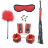 Generique Kit Bondage 5 Pièces Rouge